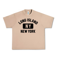 Burro long island ny gym style distressed amber print Urban Heavy Tee - artisFamous