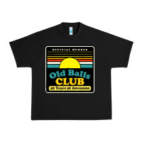 Black mens old balls club 40 years awesome Urban Heavy Tee - artisFamous