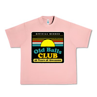 Salmon mens old balls club 40 years awesome Urban Heavy Tee - artisFamous