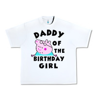 White mens peppa pig daddy of the birthday Urban Heavy Tee - artisFamous