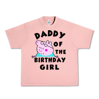 Mens Peppa Pig Daddy Of The Birthday Urban Heavy Tee | Teevron