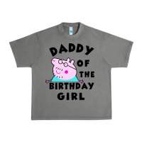Tornado mens peppa pig daddy of the birthday Urban Heavy Tee - artisFamous