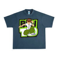Midnight Navy ben tennyson ben 10 Urban Heavy Tee - artisFamous