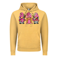 Vintage Mustard breast cancer gnome Vintage Hoodie - BarkalooDesign