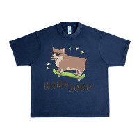 Navy hard corg Urban Heavy Tee - artisFamous