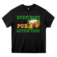 Black everybody in the pub gettin tipsy Heavy Core Tee - FaDigitalArtStudio