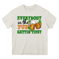Cream everybody in the pub gettin tipsy Heavy Core Tee - FaDigitalArtStudio