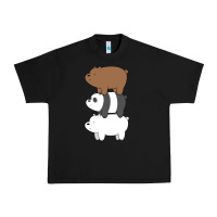 Black we bare bears the movie Urban Heavy Tee - artisFamous