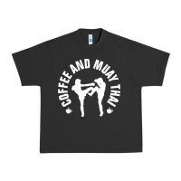 Pigment Black caffè e muay thai divertente Urban Heavy Tee - artisFamous