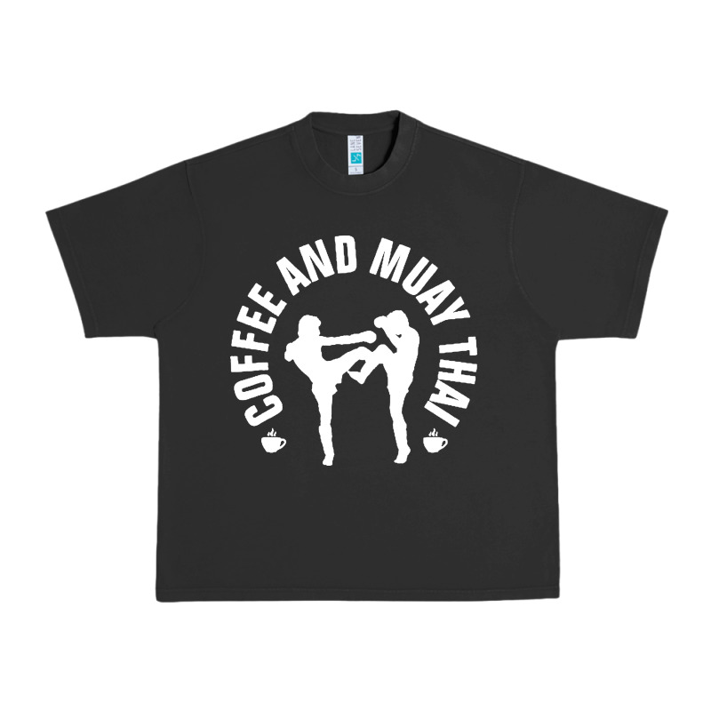Caffè E Muay Thai Divertente Urban Heavy Tee by artisFamous | Teevron