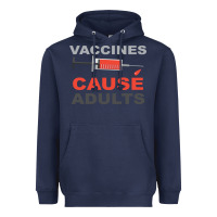 Navy Vaccines Cause Adults Heavyweight Hoodie - Bettercallsaul