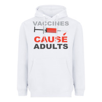 White Vaccines Cause Adults Heavyweight Hoodie - Bettercallsaul