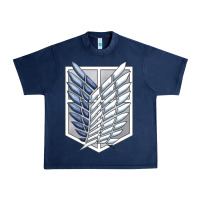 Navy Titan Japan Urban Heavy Tee - artisFamous