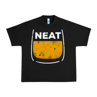 Black neat whiskey glass Urban Heavy Tee - artisFamous