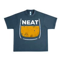 Midnight Navy neat whiskey glass Urban Heavy Tee - artisFamous