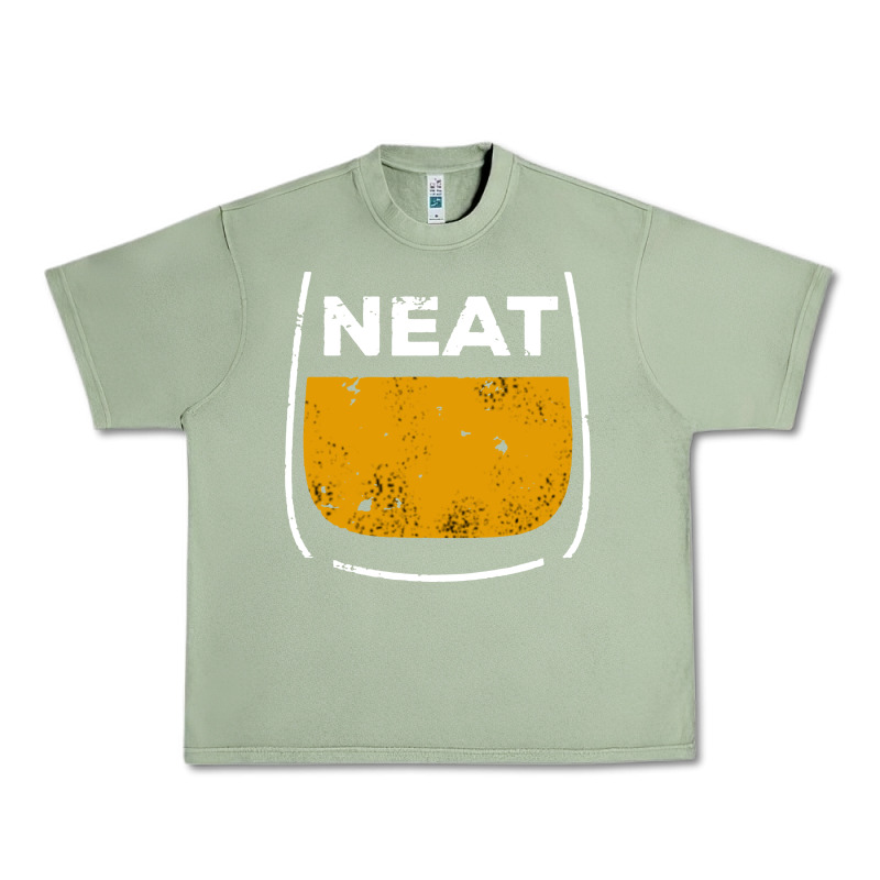 Neat Whiskey Glass Urban Heavy Tee by artisFamous | Teevron