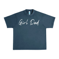 Midnight Navy girl dad Urban Heavy Tee - artisFamous