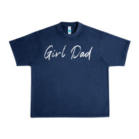 Navy girl dad Urban Heavy Tee - artisFamous