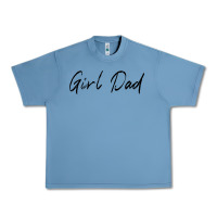 Pebble Blue girl dad Urban Heavy Tee - artisFamous