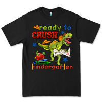 Black ready to crush kindergarten Premium Tee - BundleAndBundleShop