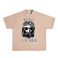Burro funny jesus easter yolo jk brb Urban Heavy Tee - artisFamous
