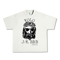 Pistachio funny jesus easter yolo jk brb Urban Heavy Tee - artisFamous