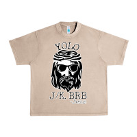French Oak funny jesus easter yolo jk brb Urban Heavy Tee - artisFamous