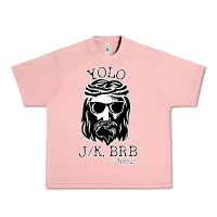 Salmon funny jesus easter yolo jk brb Urban Heavy Tee - artisFamous