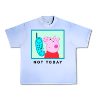 Grape Ice peppa pig not today Urban Heavy Tee - artisFamous