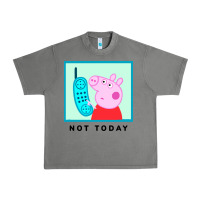 Tornado peppa pig not today Urban Heavy Tee - artisFamous