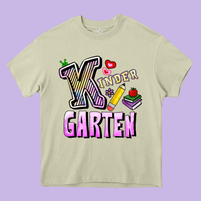 Kindergarten Heavy Core Tee Designed By Ranaportraitstore