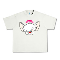 Pistachio pinky and the brain big face Urban Heavy Tee - artisFamous