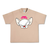 Burro pinky and the brain big face Urban Heavy Tee - artisFamous