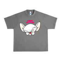 Tornado pinky and the brain big face Urban Heavy Tee - artisFamous