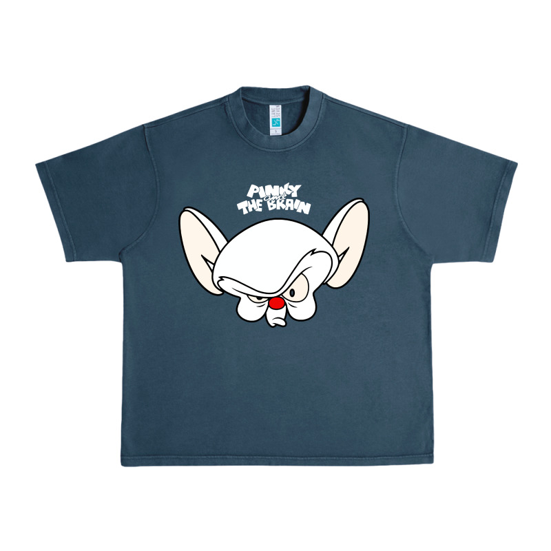 Pinky And The Brain Big Face Urban Heavy Tee by artisFamous | Teevron