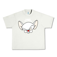Pistachio pinky and the brain big face Urban Heavy Tee - artisFamous