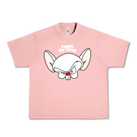 Salmon pinky and the brain big face Urban Heavy Tee - artisFamous