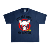 Navy pinky and the brain you are under my control Urban Heavy Tee - artisFamous