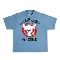 Pebble Blue pinky and the brain you are under my control Urban Heavy Tee - artisFamous