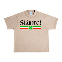 French Oak slainte shirt irish cheers toast shamrock Urban Heavy Tee - artisFamous