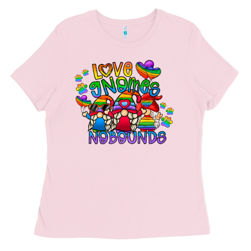 Love Gnome No Bounds Ladies Tee by CowhideDigitalArt | Teevron