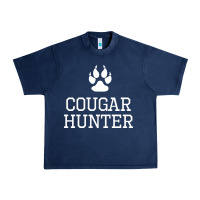 Navy cougar hunter Urban Heavy Tee - artisFamous