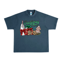 Midnight Navy christmas vibes Urban Heavy Tee - SublimationCraftShop
