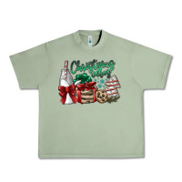 Oil Green christmas vibes Urban Heavy Tee - SublimationCraftShop