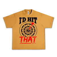 Peanut Butter i'd hit that darts Urban Heavy Tee - artisFamous