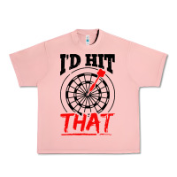 Salmon i'd hit that darts Urban Heavy Tee - artisFamous