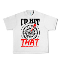 Lunar Rock i'd hit that darts Urban Heavy Tee - artisFamous