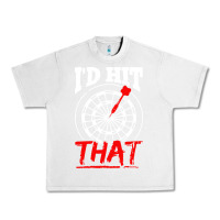 Lunar Rock i'd hit that darts Urban Heavy Tee - artisFamous