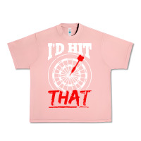 Salmon i'd hit that darts Urban Heavy Tee - artisFamous