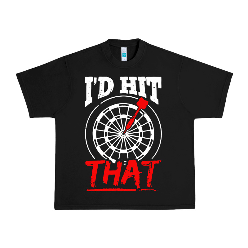 I'd Hit That Darts Urban Heavy Tee by artisFamous | Teevron